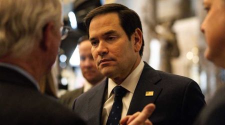 Marco Rubio snaps at reporter, dismisses claim Israel undermining Trump deal as 'fake'