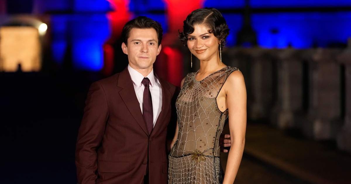 Tom Holland and Zendaya attended the 'Spider-Man: Brand New Day' premiere in Rome, where Holland was overheard calling her 'Maree' (AP Photo/Alessandra Tarantino)