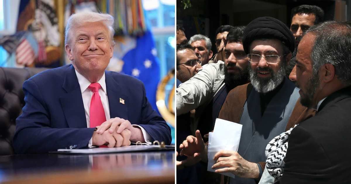 A viral social media post claimed that Iran called Donald Trump an 'idiot' and a 'burden to the world' (Getty Images)
