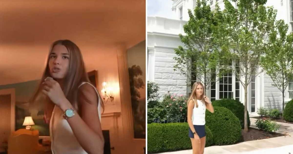 Kai Trump offered a behind-the-scenes look at the White House while previewing preparations for a major anniversary celebration (Screengrab/@MarioNawfal/X)