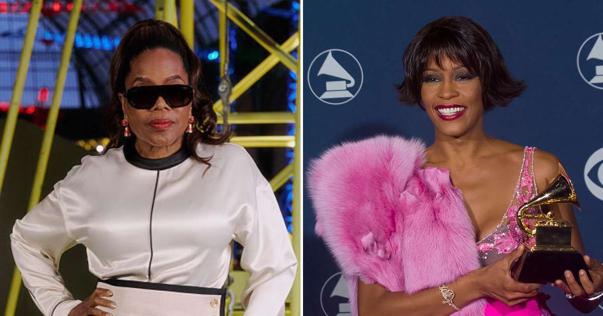 Whitney Houston’s bodyguard slammed Oprah Winfrey over 2009 stage fall claim
(Pierre Mouton, Bob Riha, Jr/Getty Images)
