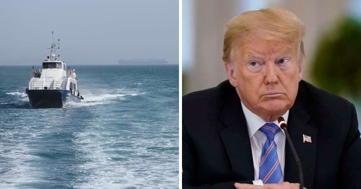 The US launched strikes on Iran just hours after President Trump hinted at a response, saying, "you’ll find out," following the attack on a commercial cargo ship in Hormuz (AP Photo/Getty Images)