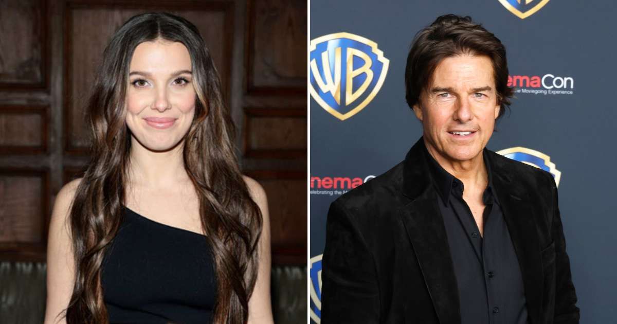 Millie Bobby Brown praised Tom Cruise and described him as a 'dear friend' during a recent podcast appearance (Dimitrios Kambouris/Getty Images for Netflix, Gabe Ginsberg/Getty Images)