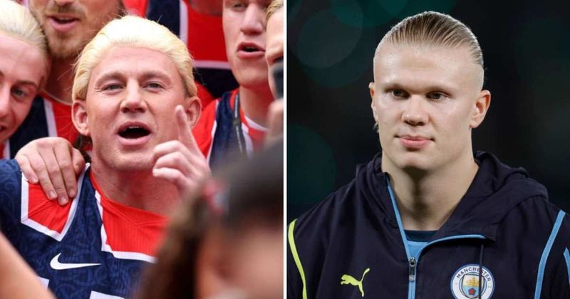 Channing Tatum transforms into Erling Haaland in unrecognizable FIFA World Cup makeover