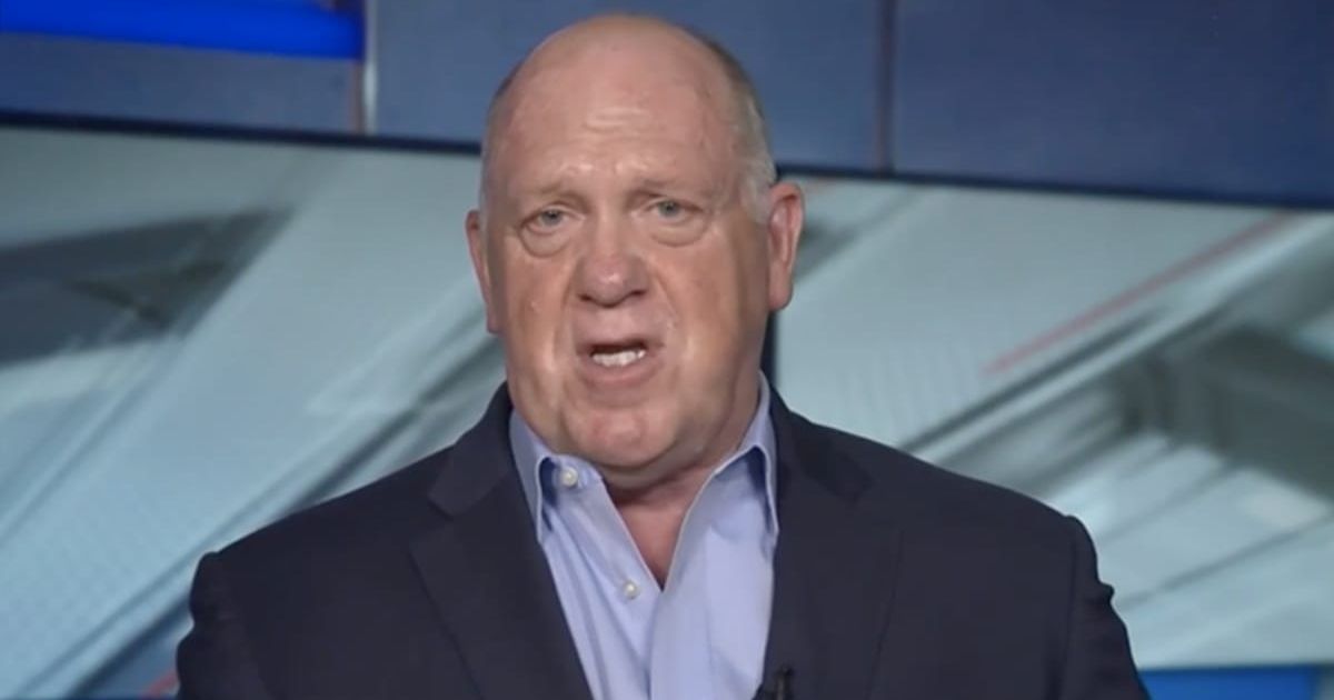 Tom Homan argued ICE is enforcing laws enacted by Congress and challenged opponents to change those laws instead (Tom Homan X @FoxNews)