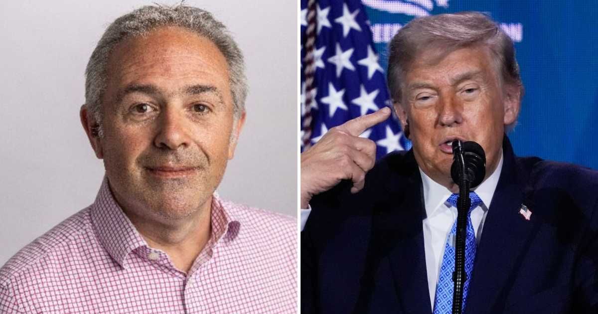 Edward Luce recalled Donald Trump taking time to answer his questions during an unusually long phone conversation (@EdwardGLuce/X, AP Photo)