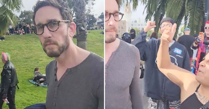 Nancy Pelosi seat hopeful Scott Wiener shouted down by activists at San Francisco Trans March
