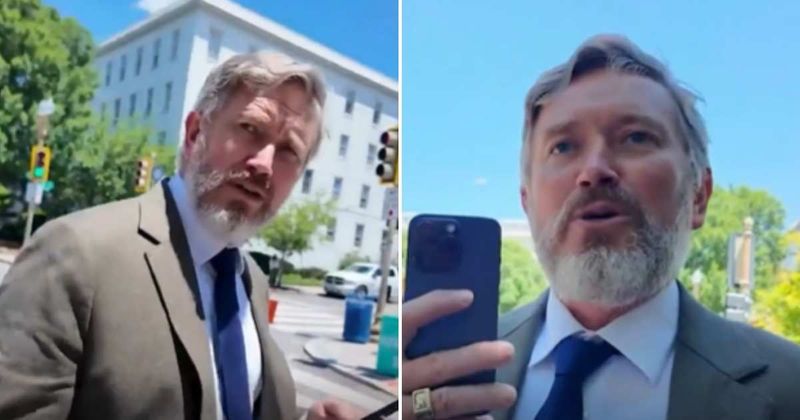 Massie snaps at Fox reporter, flips camera and interrogates him over ex-girlfriend claims
