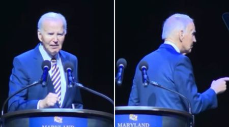 Joe Biden freezes on stage, struggles to find exit after speech in awkward viral moment