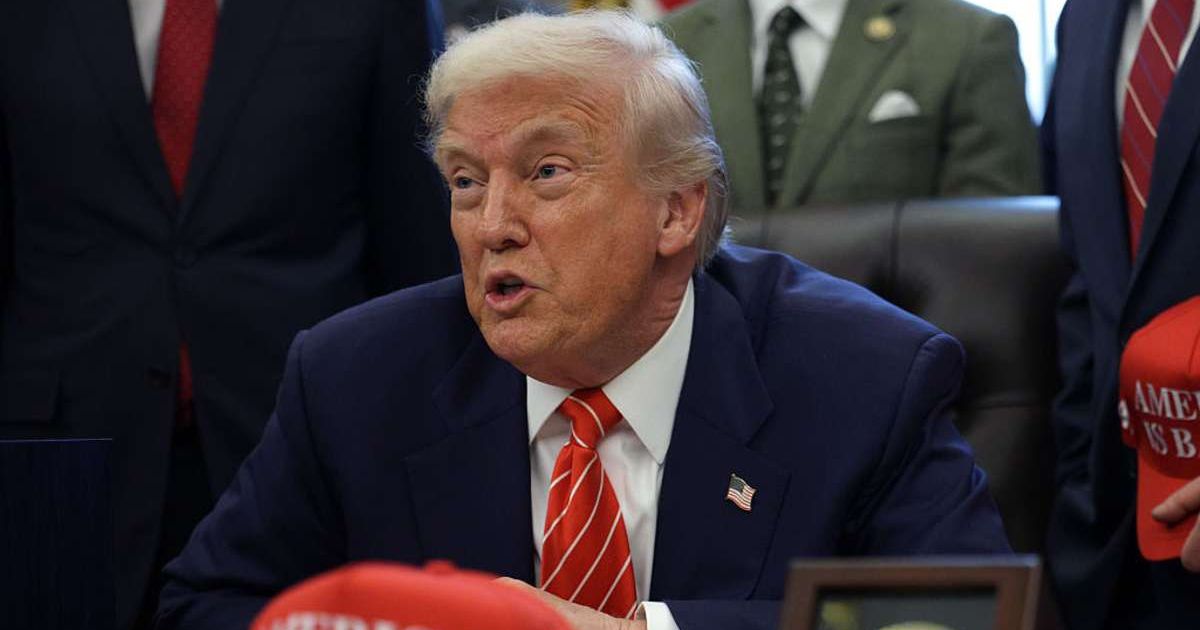 President Donald Trump said the Reflecting Pool had been restored and worked properly until vandals allegedly damaged parts of its newly installed protective lining (Getty Images)