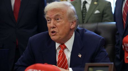 Trump says Reflecting Pool 'in full use', blames 'leftist animals' for algae and damage