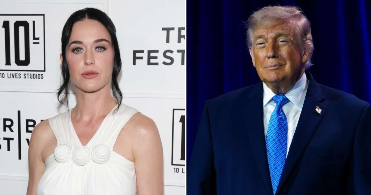 A viral social media rumor claimed Katy Perry refused to perform at the White House because President Donald Trump had lived there (Getty Images, AP Photo)