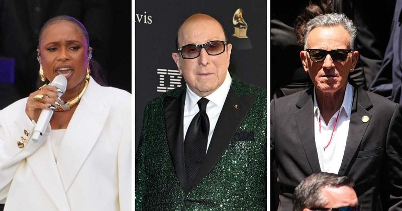 Jennifer Hudson, Bruce Springsteen, Alicia Keys and more honor Clive Davis at his funeral