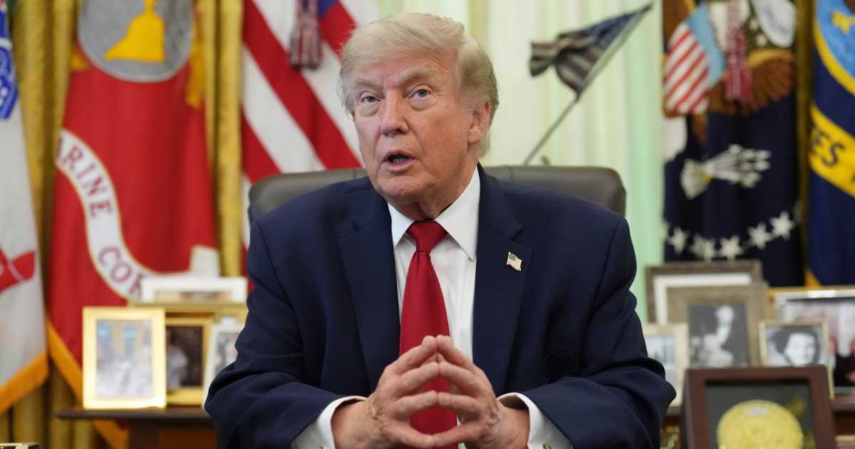 Donald Trump delayed signing the bipartisan housing bill, saying the SAVE America Act should be passed first (AP Photo/Jacquelyn Martin)