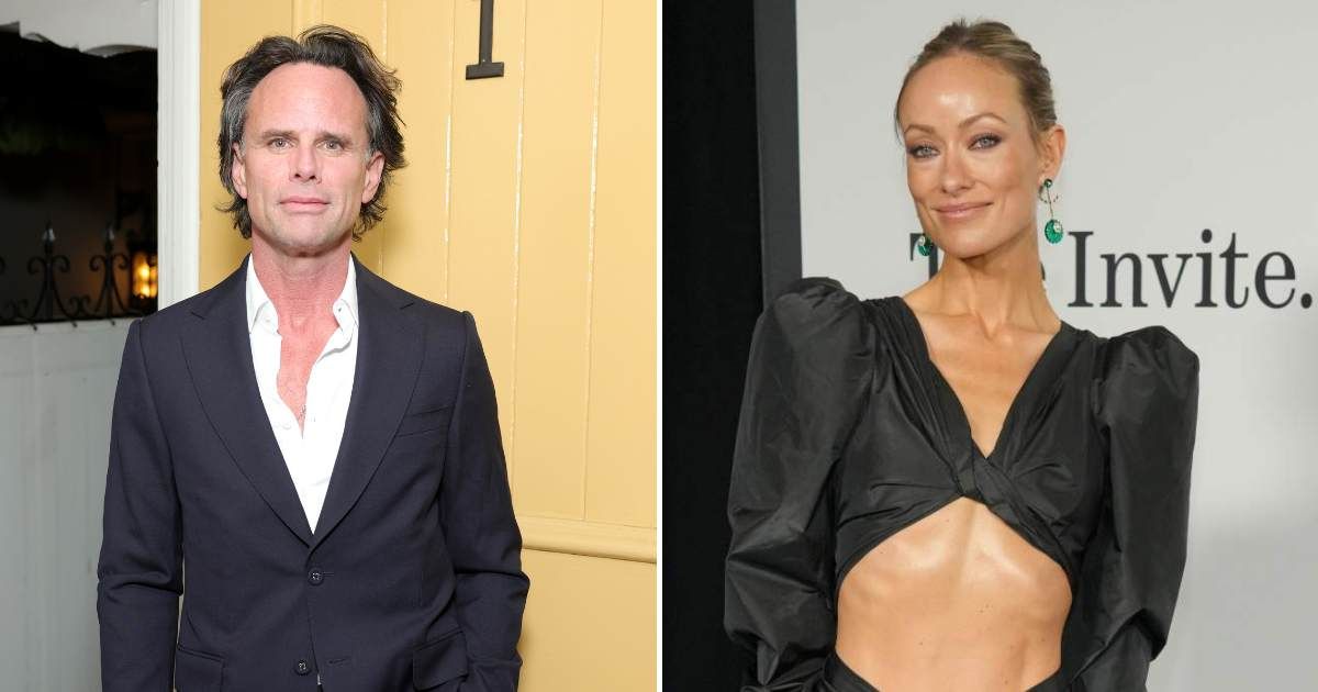 Olivia Wilde calls Walton Goggins 'a real-life hero' ( Stefanie Keenan/Getty Images for Searchlight and Jordan Strauss/Invision/AP)