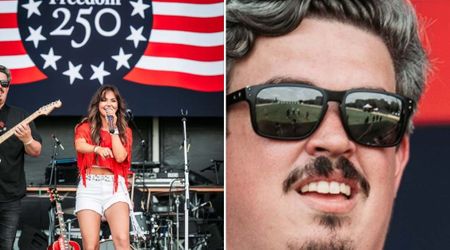 Fact Check: Does the reflection in sunglasses show only a handful of people at the Freedom Fair?