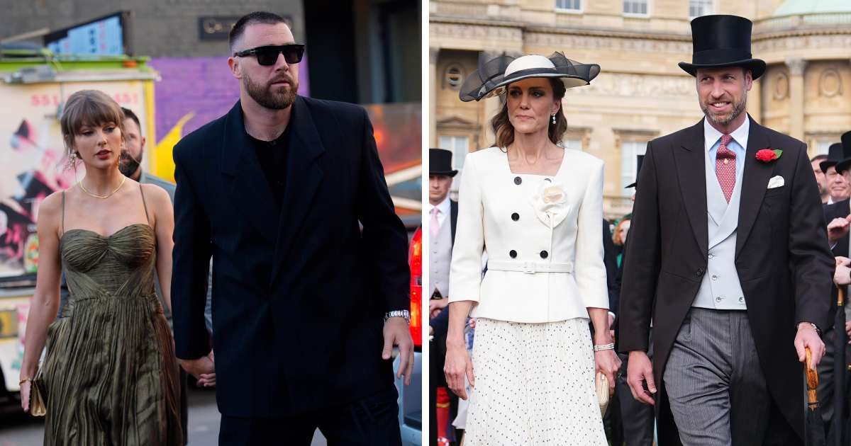 Prince William's playful remarks in May about a possible invitation fueled speculation surrounding Taylor Swift and Travis Kelce's wedding (Getty Images)