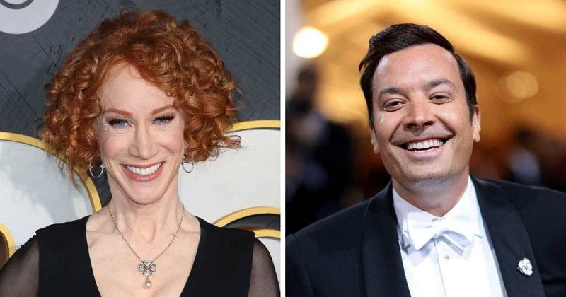 Kathy Griffin claims she's banned from Jimmy Fallon's Tonight Show for being 'too controversial'