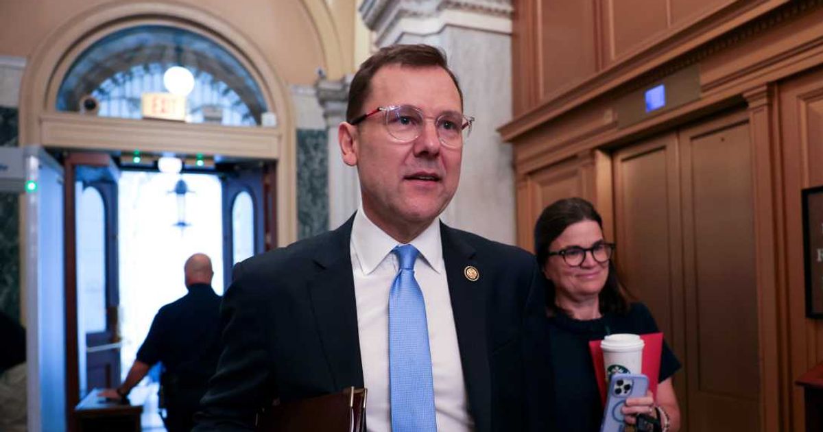 Rep Tom Kean Jr returned to the US Capitol on Tuesday, June 30, 2026, after a nearly four-month absence from the House (Anna Moneymaker/Getty Images)