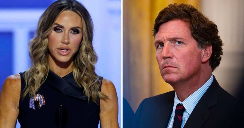 Lara Trump urges GOP to stay united after Tucker Carlson calls Trump an 'Israel puppet'