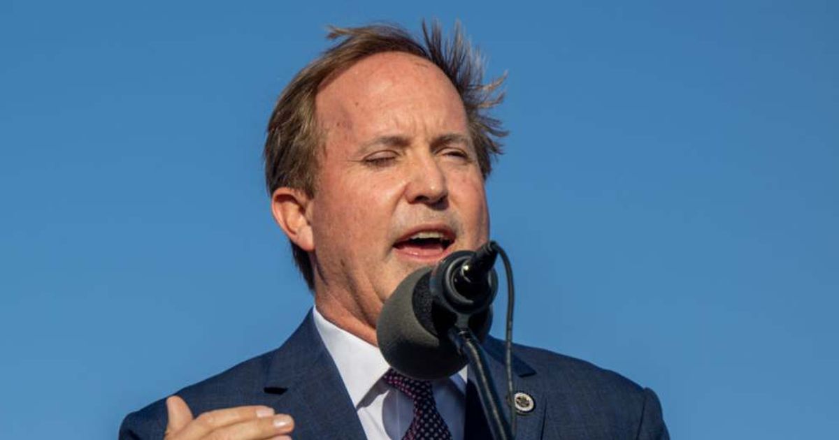 A viral video shows Ken Paxton traveling to Iceland with his alleged mistress  (Getty Images)