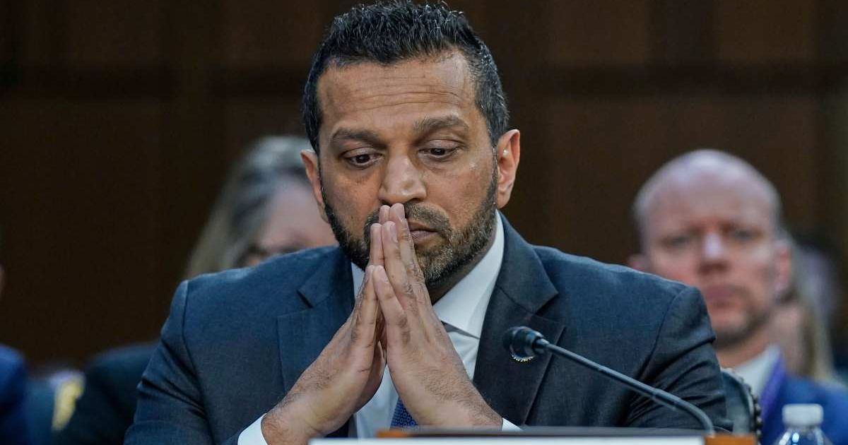 FBI Director Kash Patel acknowledged in a letter sent to the Office of Government Ethics that he had 'inadvertently omitted' the stock purchase from an earlier disclosure filing (AP Photo/Jose Luis Magana)