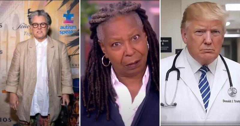 'Dr Trump' mocks Rosie O'Donnell, Whoopi Goldberg in bizarre 'Trump Derangement' video