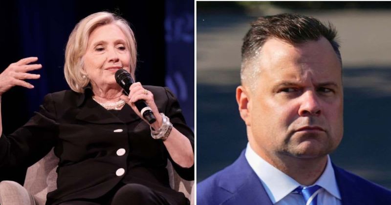'You should be worried': Hillary Clinton says Bill Pulte should be kept in dark