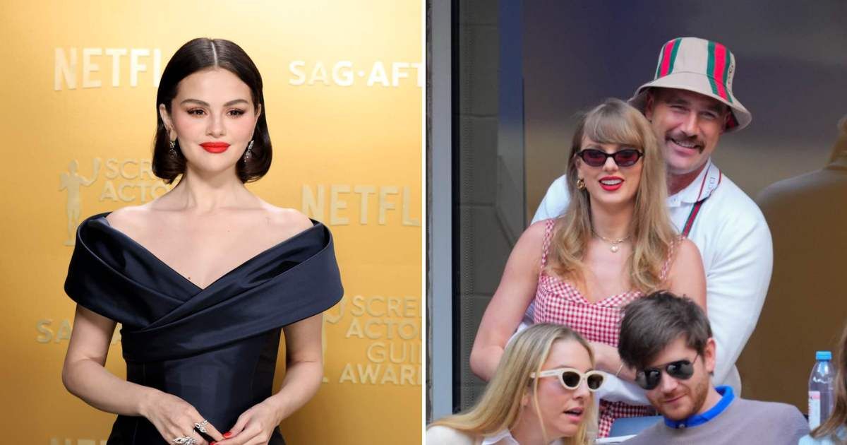 Selena Gomez reportedly attended Taylor Swift and Travis Kelce's rehearsal dinner at Madison Square Garden on Thursday, July 2 (Getty Images)