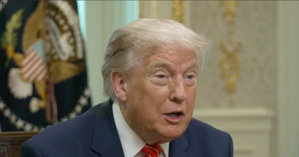 President Donald Trump once again defended his Iran strategy during an interview with CNBC's Joe Kernen (Screengrab/CNBC)