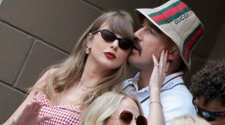 Travis Kelce laughs at viral AI wedding photo with Taylor Swift ahead of rehearsal dinner