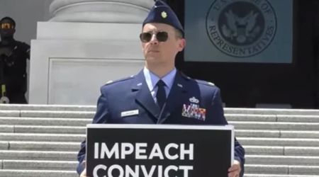 Air Force major arrested at Capitol after calling for Trump and JD Vance's impeachment