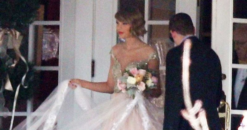 Fact Check: Is the viral bridal photo of Taylor Swift from her wedding to Travis Kelce?