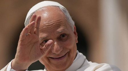 First American pope calls on US to honor its founding ideals ahead of 250th anniversary