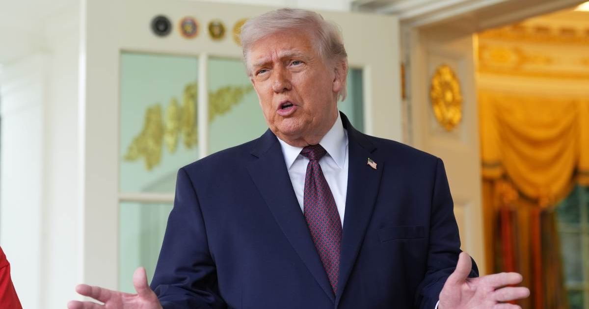  Trump said the defendants were victims of ‘weaponization and stupidity’ (AP Photo/Alex Brandon)