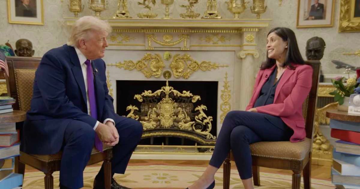  The idea surfaced as President Trump appeared on the latest episode of ‘Storytime with the Second Lady,’ hosted by Second Lady Usha Vance (Screengrab X @JDVance)