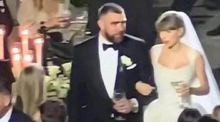Fact Check: Is viral wedding photo of Taylor Swift and Travis Kelce real?