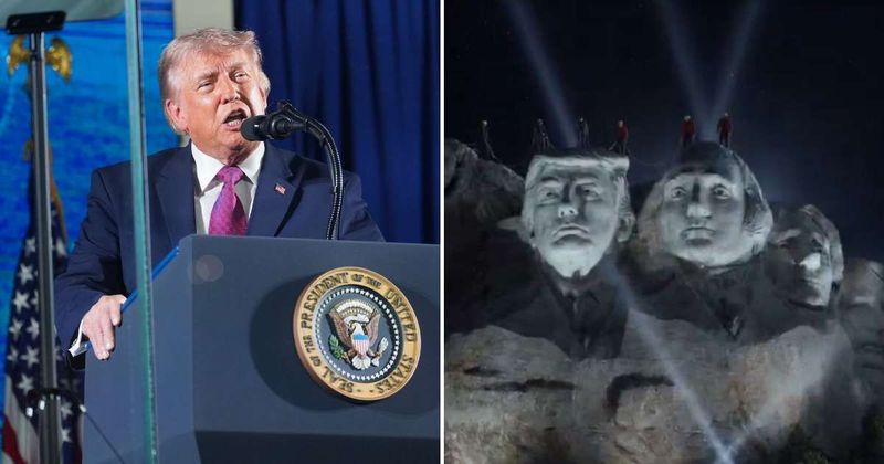 Fact Check: Was Trump's face unveiled at Mount Rushmore ahead of July 4th celebrations?