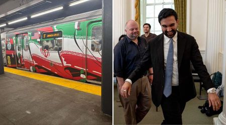 Fact Check: Was an MTA train wrapped in Iranian flag during America 250 in Zohran Mamdani's NYC?