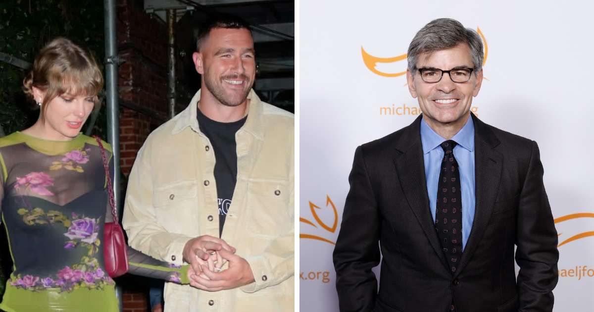 George Stephanopoulos reflected on Taylor Swift and Travis Kelce’s intimate wedding celebration (Getty Images) 