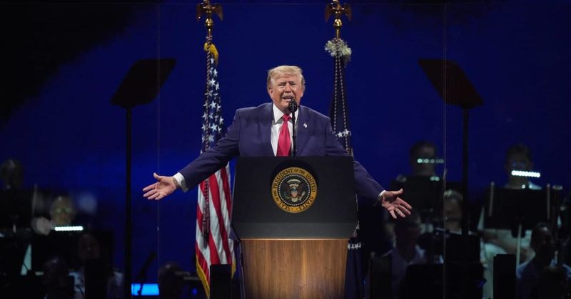 Trump marks 250th anniversary by declaring country 'stronger, freer, richer, safer than ever'