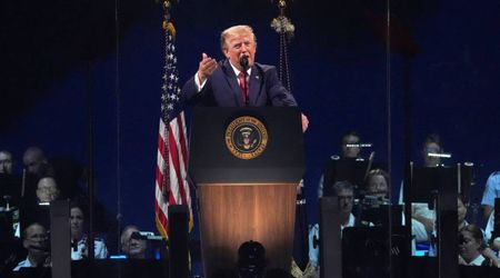 Trump jokes he's serving 'third term' as he touts military gains during Freedom 250 speech