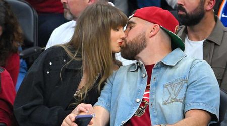 Taylor Swift and Travis Kelce read 20-minute vows from gold books during MSG wedding ceremony