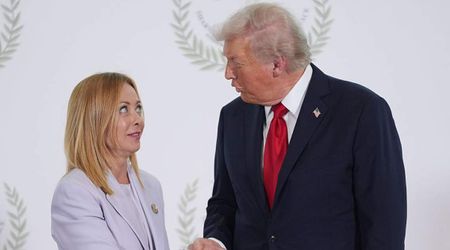 Trump reignites feud with Giorgia Meloni with meme calling for restraining order against Italian PM