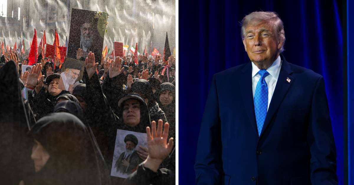Donald Trump said he was surprised to see thousands of Iranians mourning Ayatollah Ali Khamenei, whom he claimed was killed on the first day of the US-Iran conflict (Getty Images)