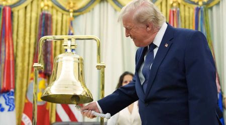 Trump rings NYSE bell as he kicks off 'Trump Accounts', says kids can build wealth