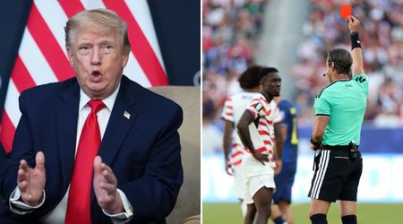 Trump slams 'a little bit suspect' FIFA referee who gave Balogun a red card at World Cup
