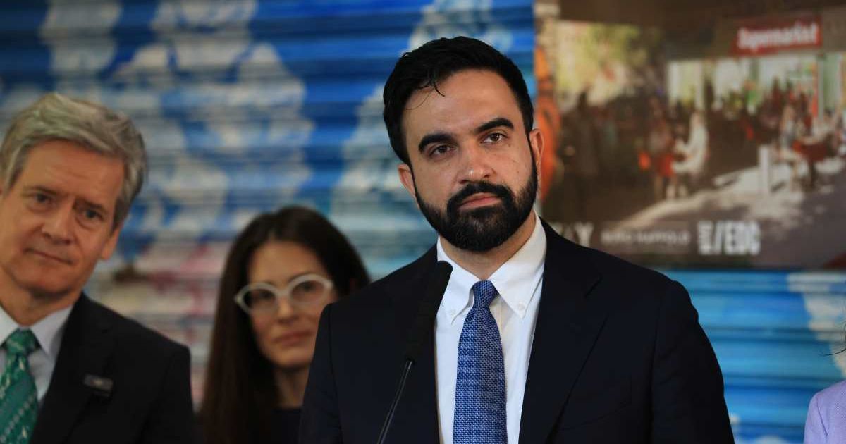 Social media posts claimed that Zohran Mamdani ordered the removal of American flags and patriotic decorations after the Fourth of July celebrations (Getty Images)