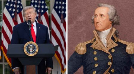 Trump revives debunked George Washington 'two desks' claim amid scrutiny over $1.4B crypto fortune