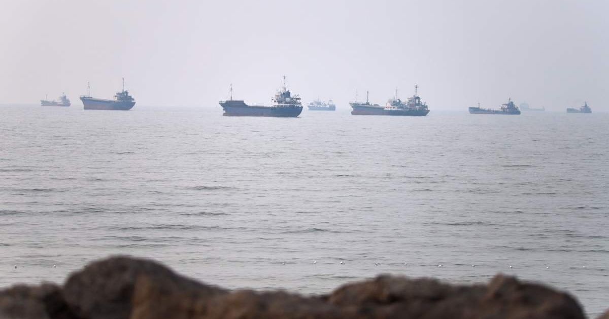 Iran's Revolutionary Guards reportedly struck two commercial ships in the Strait of Hormuz, raising fears of US retaliation and a ceasefire collapse (Amirhosein Khorgooi/ISNA via AP)